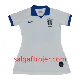 Brasilien Fodboldtrøjer Dame Udebanesæt Copa América 2019 Kort ærmer